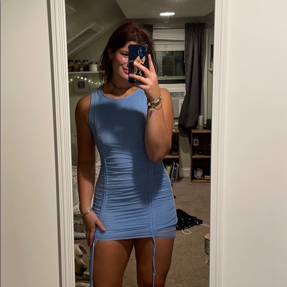 Fashion nova ruched dress